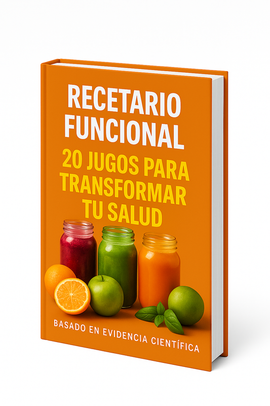 RECETARIO FUNCIONAL - 20 JUGOS PARA TRANSFORMAR TU SALUD